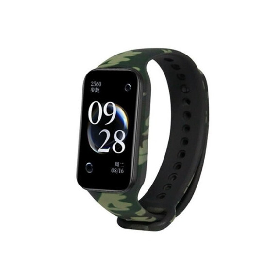 Силіконовий ремінець для Redmi Band 2 Camo Green