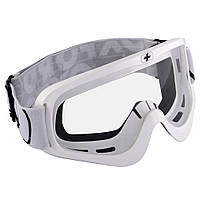 Oxford Fury Goggle Glossy White Мотоочки кросс-маска