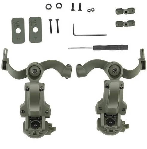 Крепление для Наушников Чебурашки для Активных Наушников EARMOR Хаки ...