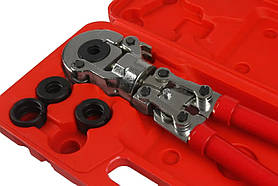 Прес-кліщі для металопластикових труб MAR-POL M55910 4 насадки