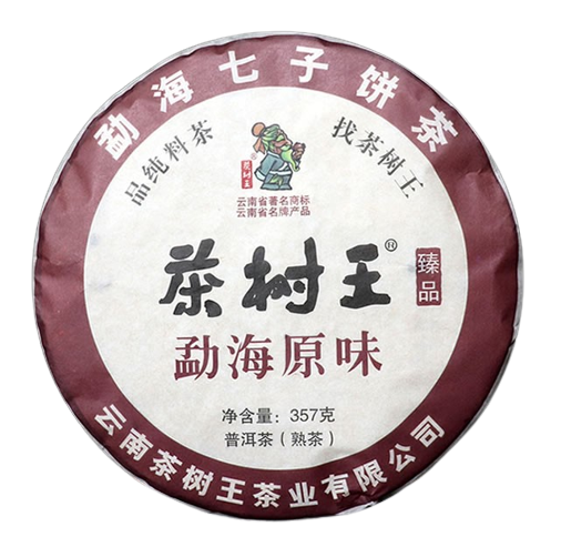 Пуер Шу 2019 року, витриманий пуер, 357г млинець, чорний чай, китайський пуер