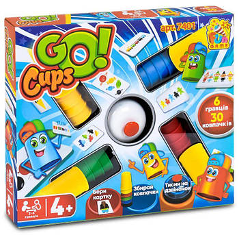 Гра настільна 4FUN Game Go Cups 7401