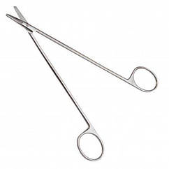 Ножиці 160мм судинні прямі