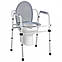 Складаний алюмінієвий стілець-туалет OSD-2110QA, фото 4