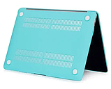 Захисний матовий чохол Matte Hard Shell Case для MacBook New Air 13" накладка для Макбук Еїр Marine Green, фото 4