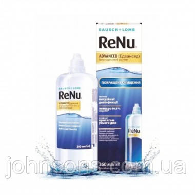 ReNu Advanced 360ml | Розчин для контактних лінз, фото 1