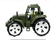 Дитяча машинка Трактор BAMS 0 арт 007/18 військовий BAMSIC, Бамсік