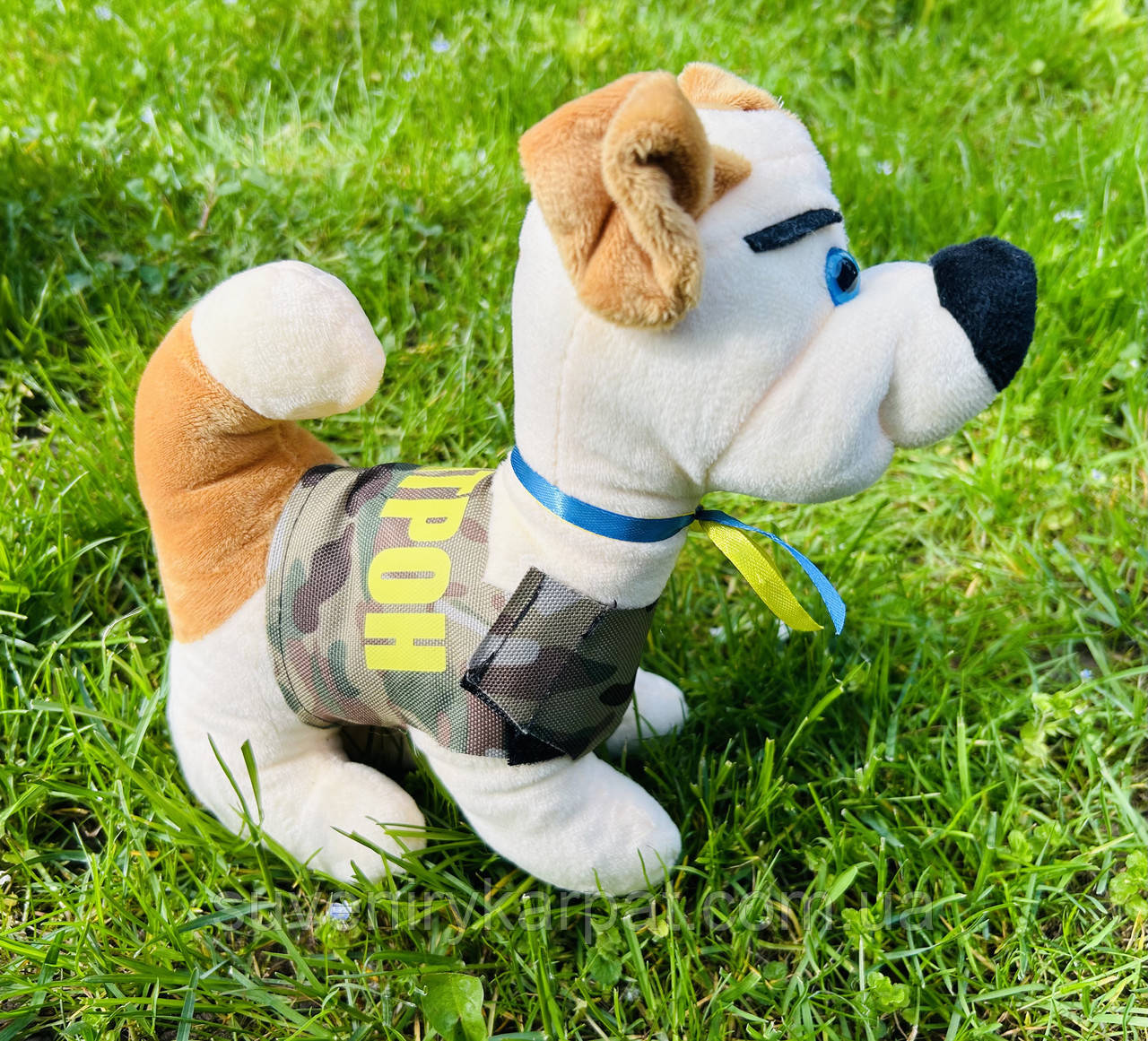 Пес Патрон 🐶Іграшка сувенір в національному стилі, український сувенір 16х20 см