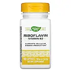 Nature's Way, рибофлавін, вітамін B2, 100 мг, 100 капсул