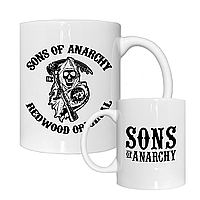 Чашка кружка с принтом Сыны Анархии
