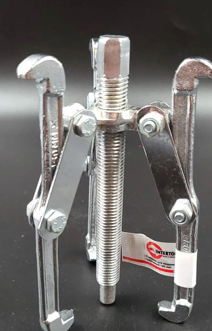 Знімач підшипників і шківів 3 лапи 250 мм INTERTOOL HT-7045, фото 1