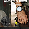 North Edge Apache 3: Чоловічі Тактичні Годинники з Компасом та Барометром, фото 6