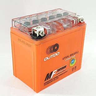 Акумулятор сухозаряджений AGM 12 V 5 A 113х70х103  UTX5L BS GEL квадроцикла ATV 110 125 куб