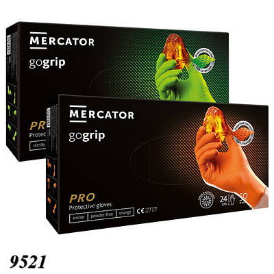 Рукавички нітрилові Mercator gogrip 50шт M