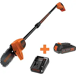 Висоторіз акумуляторний зі штангою BLACK+DECKER GPC1820L20, 244 см