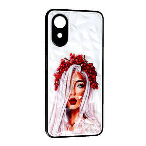 Накладка Prisma Ladies New Oppo A17k,  Ukrainian Girl