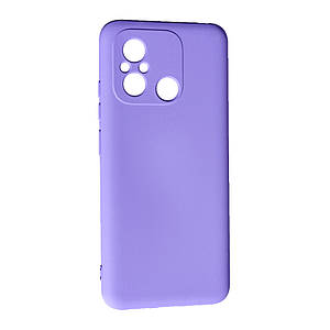 Силіконовий чохол Case SMTT (AA) для Xiaomi Redmi 12C Purple