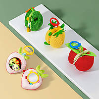 М'яка брязкальце Фрукти "Bimbo" (4 види, пищалка, шелестящие елементи) C 55876