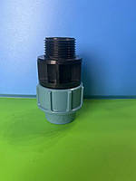 Муфта затискна Unidelta із зовнішнім різьбленням 25х1"