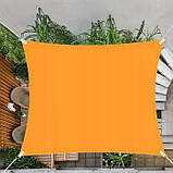 Тент-парус для дому, саду та туризму Springos 5x5 м Orange, фото 5