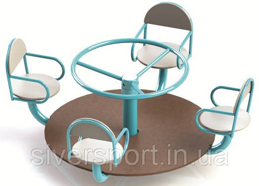 Карусель "Волошка" на 4 місця SiverSport KID308, фото 1