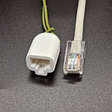 Захисний конектор RJ45. Білий., фото 9