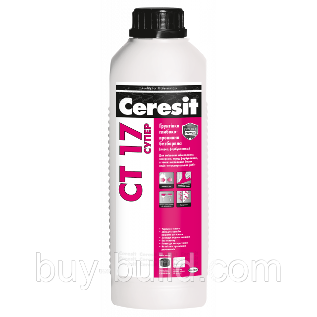 Ґрунтовка Ceresit CT 17 СУПЕР 2 л