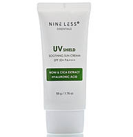 Веганский солнцезащитный крем SPF 50+ PA++++ NINE LESS Essentials UV Shield Soothing Sun Cream SPF 50+ PA++++
