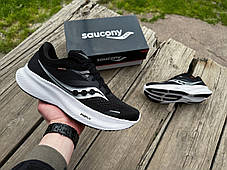 Чоловічі кросівки для бігу Saucony Ride 16 20830-05s Black White чорні Оригінал, фото 4