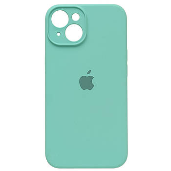 Чохол Silicone Full Camera для Apple iPhone 14 Plus Sea Blue