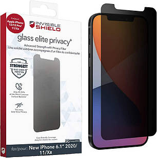 Захисне скло Zagg InvisibleShield Glass Elite Privacy  для iPhone  11 | XR