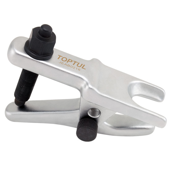 Знімач кульових опор і кермових тяг універсальний 160 мм, ширина зіву 22 мм, макс розкр 30/55 мм, сірий Toptul, фото 1