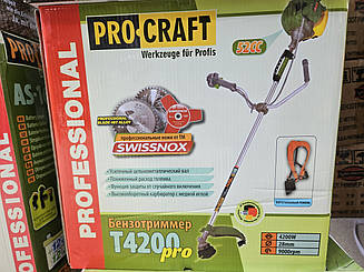 Мотокоса, бензокоса, тример Pro Craft 4200 pro Німеччина