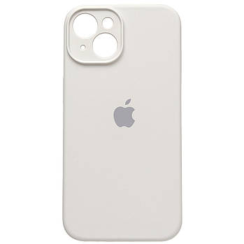 Чохол Silicone Full Camera для Apple iPhone 14 Plus White