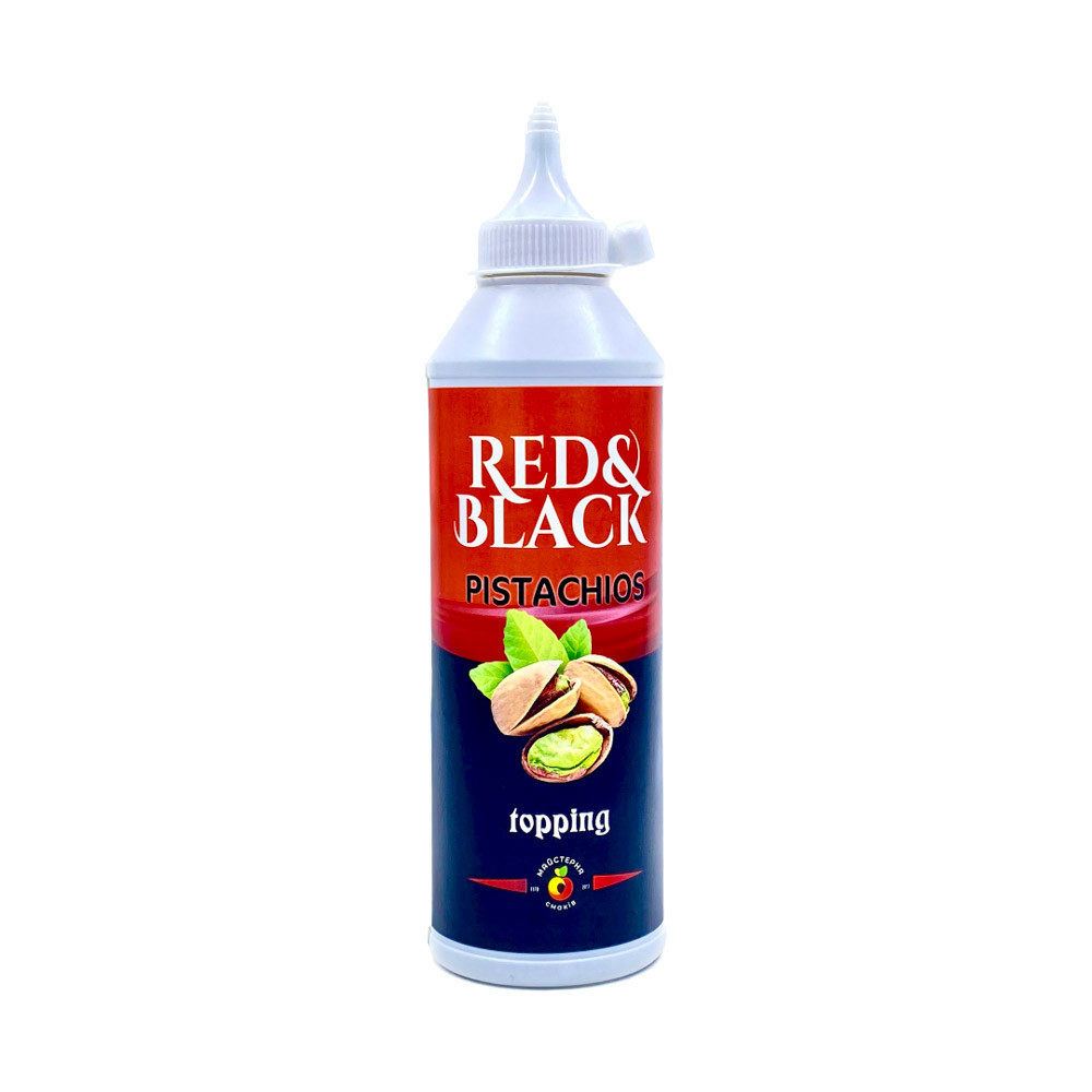 Топінг Red&Black Фісташка, 0,6 л (1 шт.)
