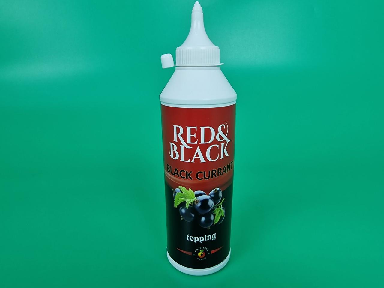 Топінг Red&Black Чорна смородина 0,6 л (1 шт.)