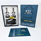 LED Can H7 Світлодіодна лампа K11 CANBUS 60 W 15000LM PREMIUM, фото 3