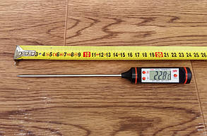 Термометр харчової електронний TP3001 для М'ЯСА (діапазон температур від -50°С до +300°С) з щупом