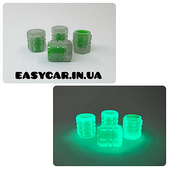 Ковпачки на ніпеля фосфорні! Зелені