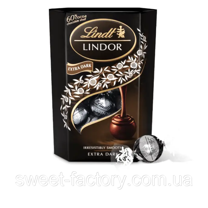 Цукерки Lindt Lindor 60% Cacao 200g