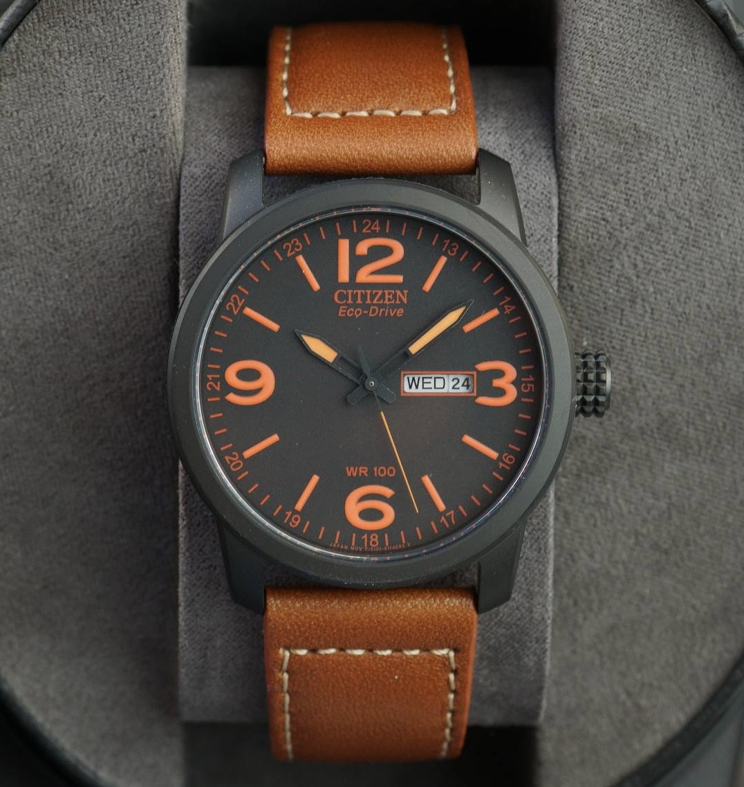 Чоловічий годинник Citizen BM8475-26E Eco-Drive Military Black, фото 1