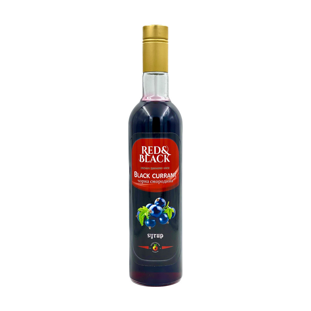Сироп Red&Black Чорна Сморидина 0,7 л (1 шт.)
