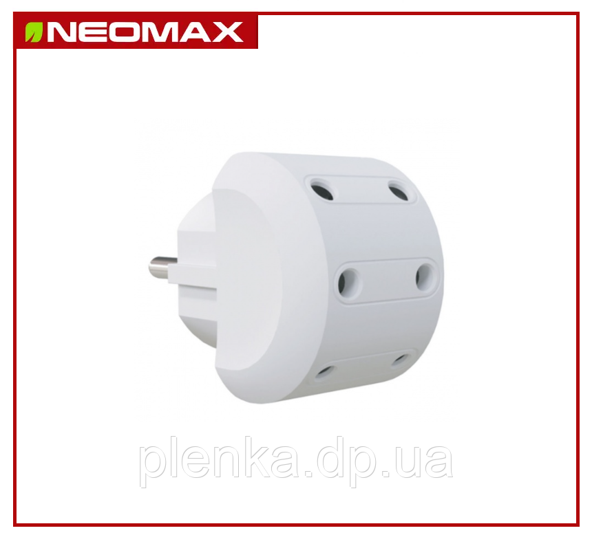 Перехідник П'ятерник без заземлення 5 г Neomax NX1027