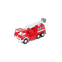 Детская игрушка Пожарный автомобиль Х3 ORION 34OR с подъемным краном kr