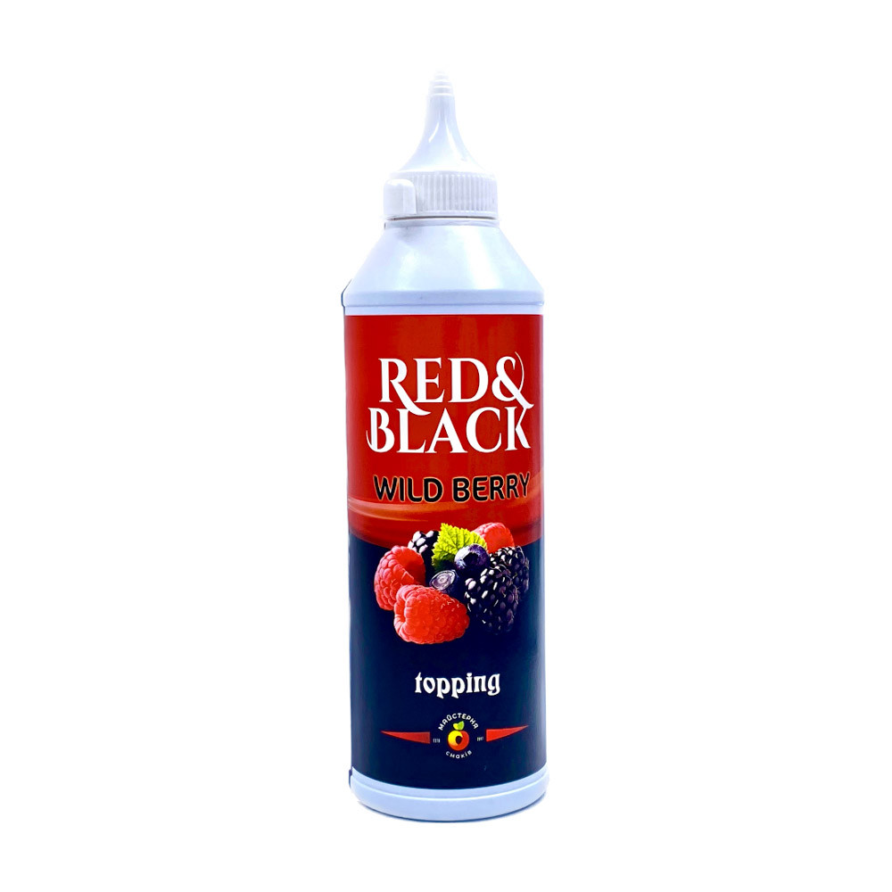 Топінг Red&Black Лісова ягода 0,6 л (1 шт.)