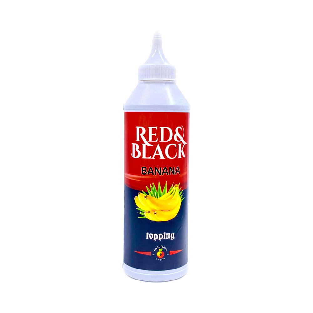 Топінг Red&Black Банан 0,6 л (1 шт.)