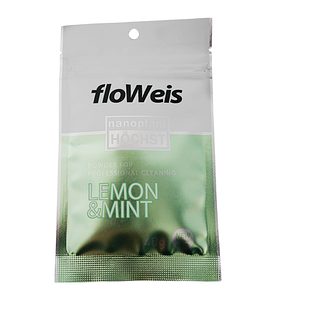 FloWeis, пакетик 40 г, засіб для чищення зубів, Nanoplant Hochst Nanoplant Hoechst, Лимон лайм