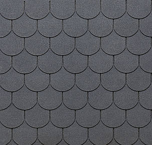 Бітумна черепиця Tegola TRADITIONAL Premium Slate Grey, фото 1