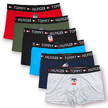 Труси чоловічі боксери бавовна Tommy Hilfiger 04, асорті, розмір XL (48-50), 013018