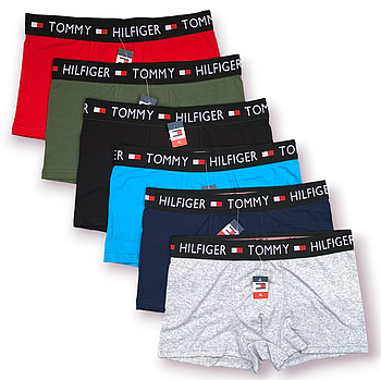 Труси чоловічі боксери бавовна Tommy Hilfiger 04, асорті, розмір 2XL (50-52), 013019